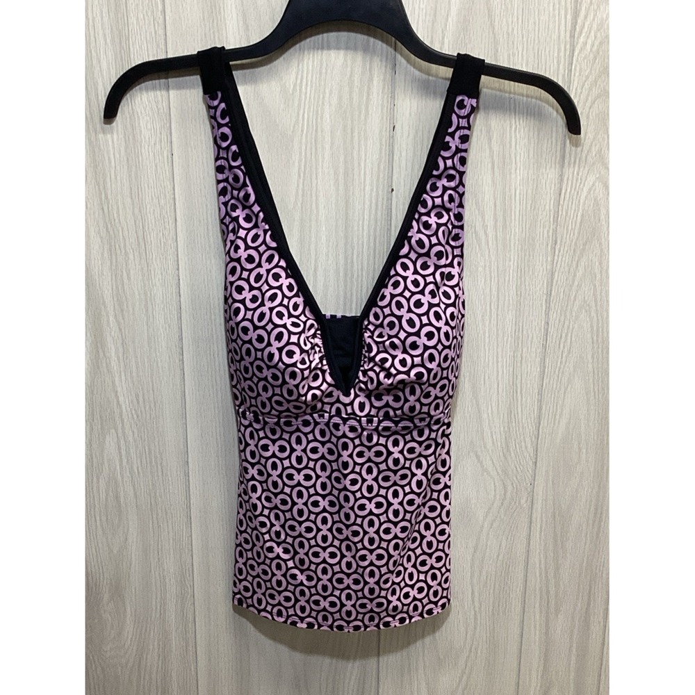 CONTOUR Women's (Size 16) 2‎ Piece Swimsuit Sleeveless V-Neck & Skirt